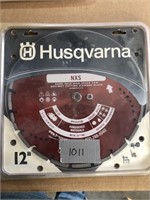 1-Husqvarna 12” diamond dry/wet cut blade
