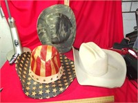 3 Cowboy Hats Stetson , Goldcoast, Broner