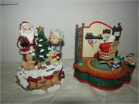 2 Christmas Figurines