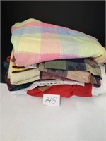 Lot of linens and table clothes