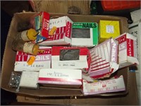 Lot of Misc. Boxes Screws, Nails, Bolts etc.