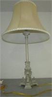 Resin Lamp (Works) Missing Knob 33" T