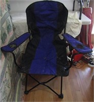 Purple Camping Chair Needs Cleaned