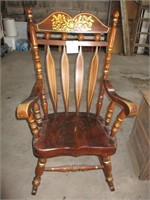 Decorated Rocking Chair