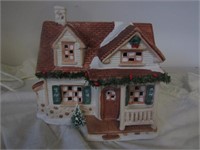 Christmas House. 6 1/2" T