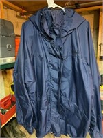 Blue Gander Mountain Raincoat  w/Hood size XXL