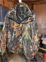 Scent Blocker Camo Jacket w/Hood size XXL