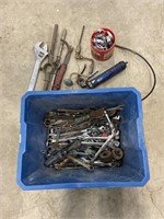 Tub of Misc Tools Including