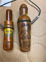 2 Duck Calls see below for names