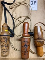 3 Duck Calls see below for names