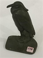Cast Iron Raven Door Stop (7 1/2 Inches Tall by 5)