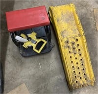 Car Ramps, Shop Dolly & 100' Tape