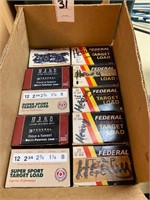 10 Boxes of 12 gauge Shot Gun Reload Shells