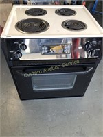 Slide-in stove/oven