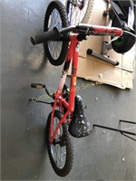 Red child bike