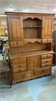 Maple Kitchen Hutch