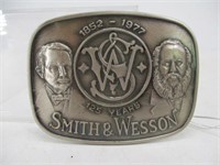 Smith & Wesson 125 Years Belt Buckle