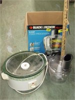 Crock Pot & Food Processor