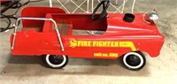 Early Fire Fighter Pedal Car with bell