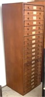 20 drawer Library File Cabinet very heavy make