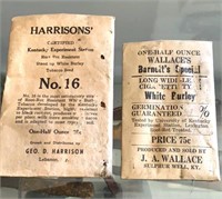 Early Tobacco seeds still in original packages