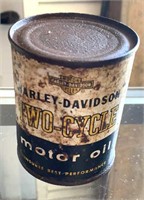 Harley Davidson Motor oil can