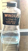 Early glass Windex bottle