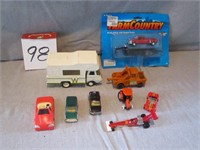 Lot of die cast toy vehicles