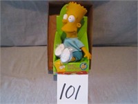 Bart Simpson doll with box