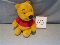 Battery operated Winnie the Pooh plush toy