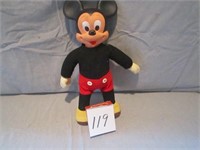 Vintage Mickey Mouse stuffed doll