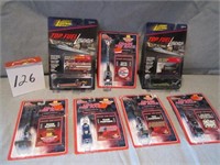 Lot of 7 NHRA racing champions die cast cars, NOS
