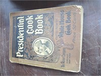 PESIDENTAL COOK BOOK COPYWRITE 1895