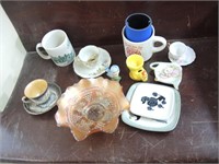 TEA CUP AND SAUCERS PLUS MORE