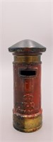 VICTORIAN PAINTED METAL POST BOX