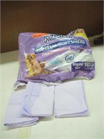 OPEN PACK OF PUPPY PADS