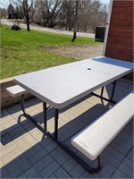 lifetime plastic picnic table