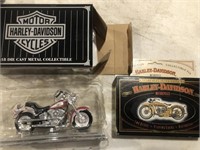 HARLEY DAVIDSON DIE CAST COLLECTIBLES