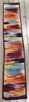 Artist Signed Hand Painted Scarf, Israel