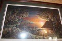 Signed & numbered “Terry Redlin” 41 ½X 29 ½ Duck