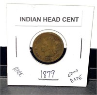 1879 Good Date Indian Head Cent
