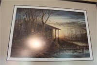 Signed & numbered “Terry Redlin” 39X28 Duck print