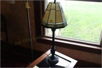 Lead glass lamp 30 inches