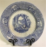 Transferware Plate, Castle Scenery
