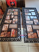 2 wall hanging picture frames