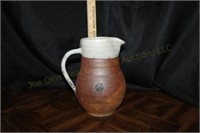 Stoneware milk pitcher