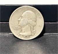 1950 Silver Washington Quarter