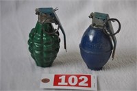 Inert RFX and RFX55, M12 grenades