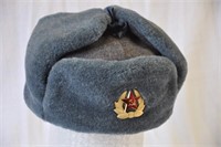 Russian ushanka military winter cap