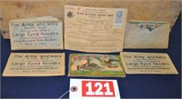 "The Army and Navy" needle books